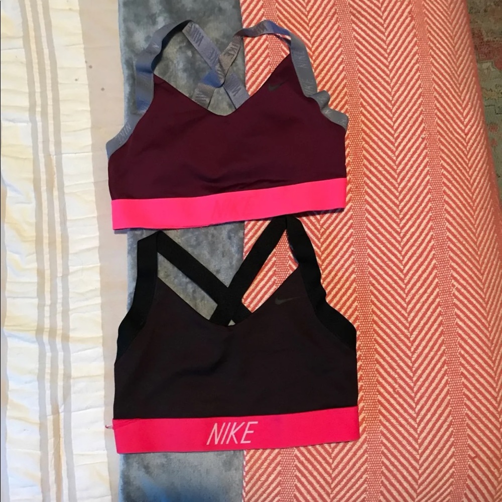 2 Nike sports bras